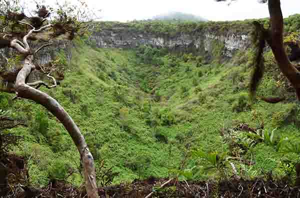100 - Ecuador - islas Galapagos - isla Santa Cruz - Los Gemelos